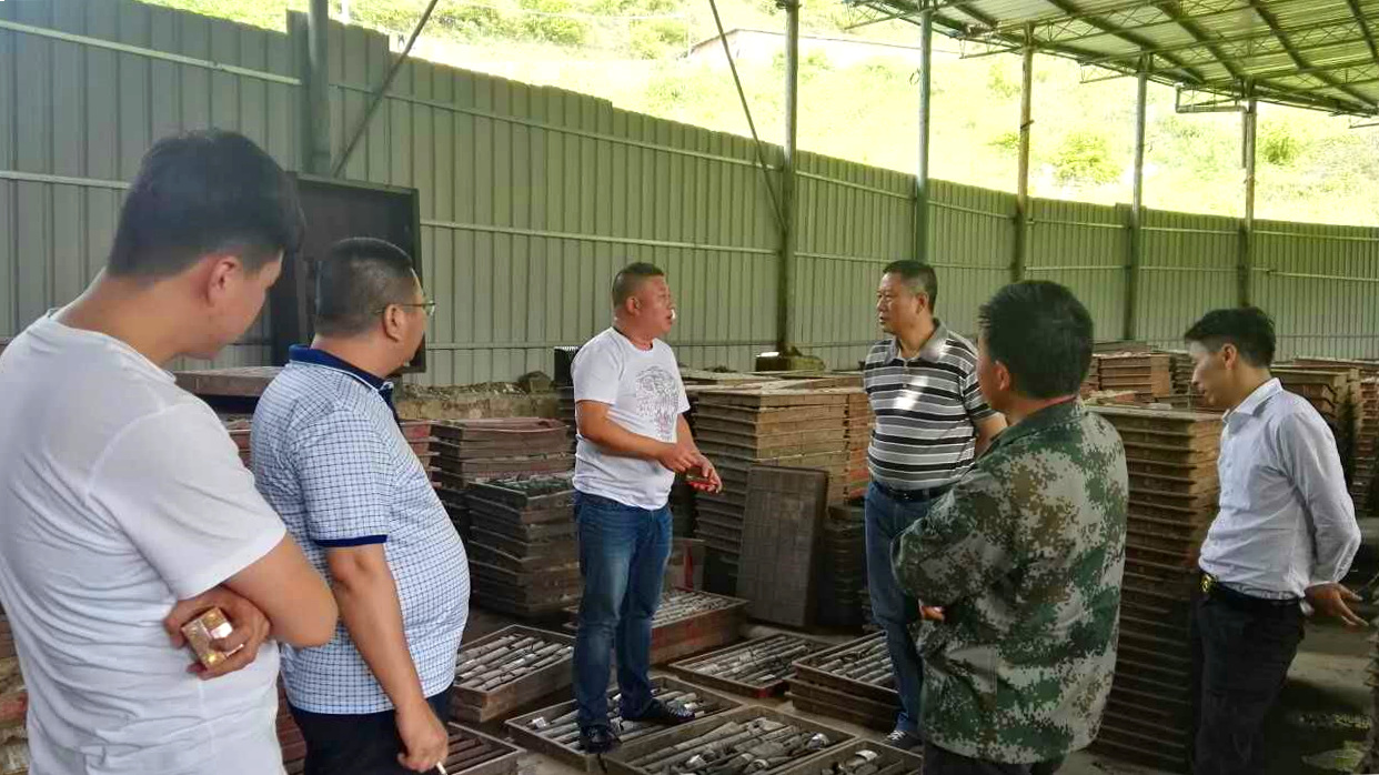 河南豫光采購代表團(tuán)到貴州開元參觀考察